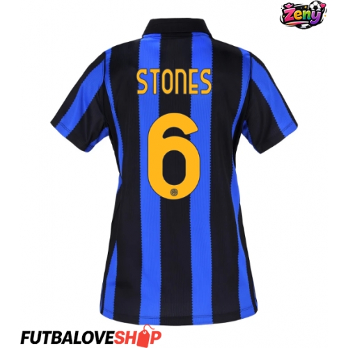 Dres Inter Milan John Stones #6 Domáci pre Ženy 2026-27 Krátky Rukáv